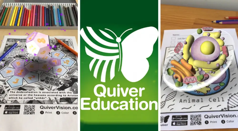 приклад додатку Quiver